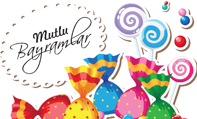 Aile buluşmalı Ramazan Bayramı kartı – sıcak tonlar